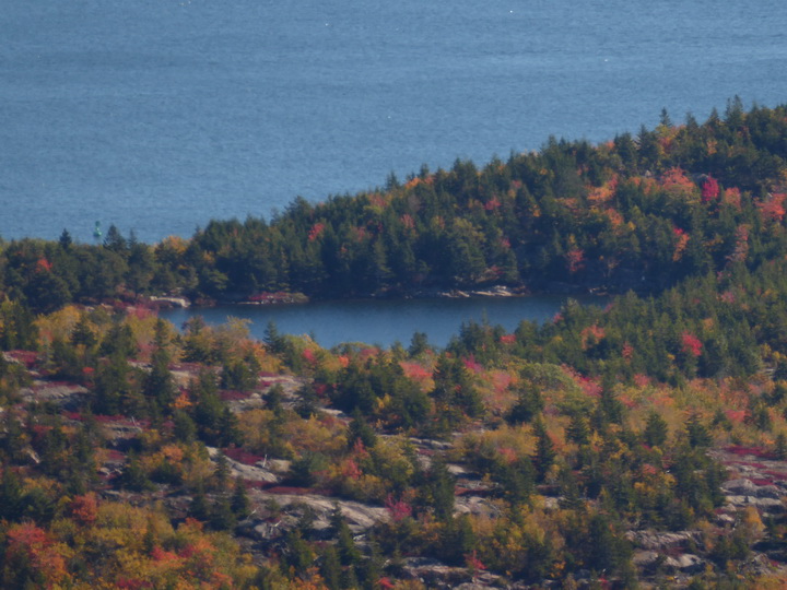 Wanderung im Acadia-Nationalpark  Cadillac Mountain NP  Hiking Trail from Otter Cove to Top