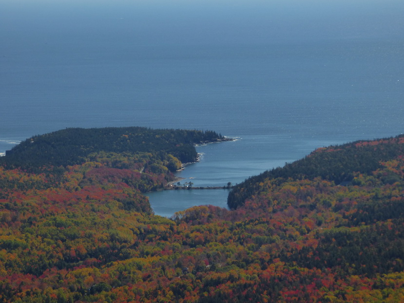  Cadillac Mountain NP  Hiking Trail from Otter Cove to Top