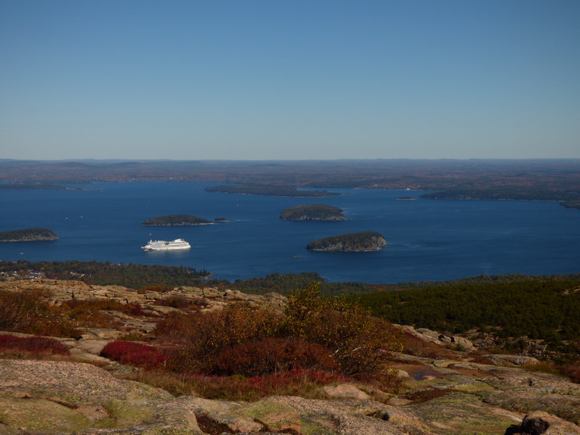  Cadillac Mountain NP  Hiking Trail from Otter Cove to Top