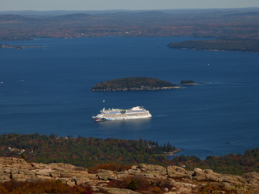  Cadillac Mountain NP  Hiking Trail from Otter Cove to Top