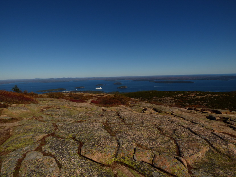  Cadillac Mountain NP  Hiking Trail from Otter Cove to Top