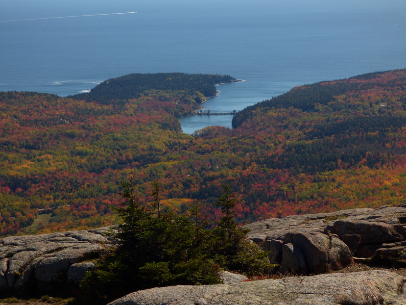  Cadillac Mountain NP  Hiking Trail from Otter Cove to Top