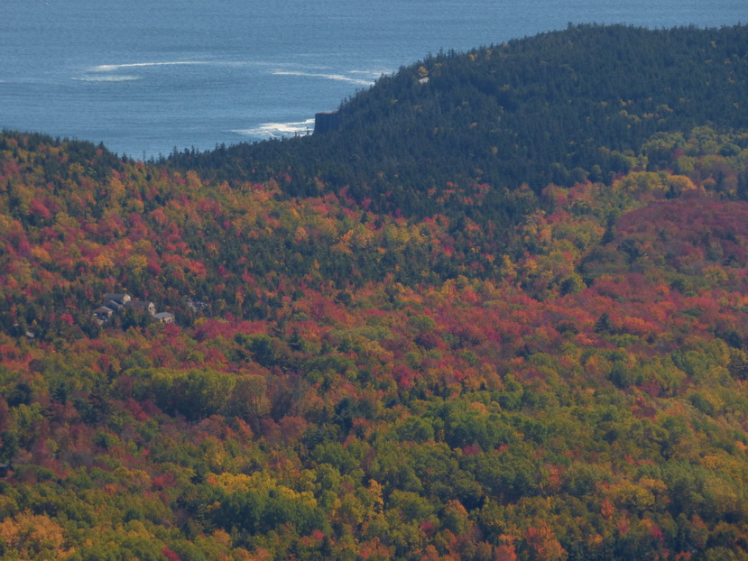  Cadillac Mountain NP  Hiking Trail from Otter Cove to Top