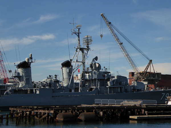 Boston Walk to Dry Dock Uss Constitution