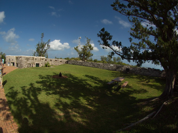 Scaur Hill Fort Park Hamilton Bermuda Bermudas Hafen 