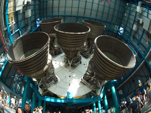 space Shuttle port canaveral port canaverals , raketen , Rakete Fisheye Bilder