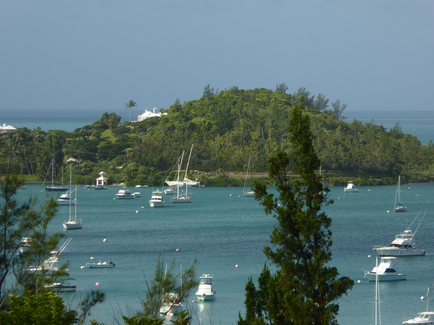 Hamilton Bermuda Bermudas Hafen Bermuda Lighthouse Bermuda Leuchtturm 