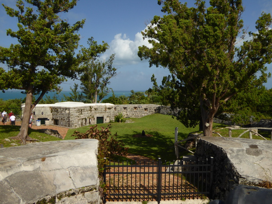Scaur Hill Fort Park Hamilton Bermuda Bermudas Hafen Somerset Road 