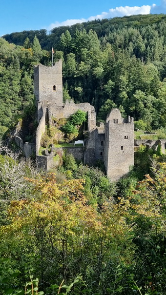 Manderscheid  Burgen 2 Manderscheider  bUrgen Oberburg