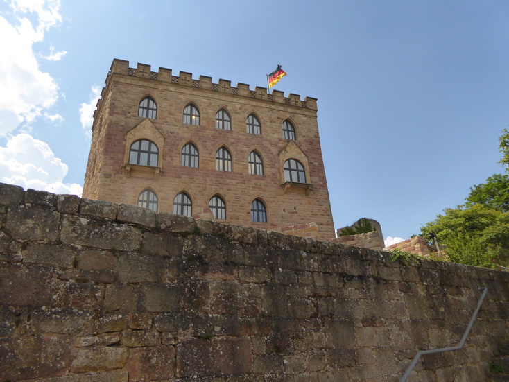 Pfalz Neustadt an der Weinstrasse  Schloss Hambach  Restaurant 1832