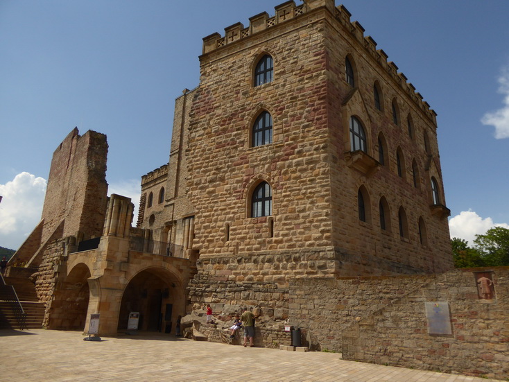 Pfalz Neustadt an der Weinstrasse  Schloss Hambach  Restaurant 1832