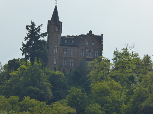 Mit dem Schiff Stolzenfels von Braubach nach  Rüdesheim 