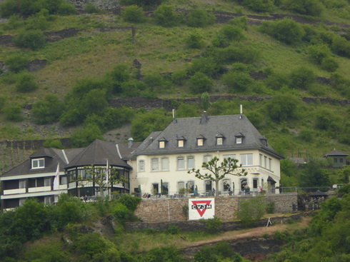 Mit dem Schiff Stolzenfels von Braubach nach  Rüdesheim 