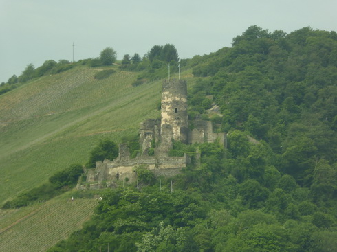 Mit dem Schiff Stolzenfels von Braubach nach  Rüdesheim 