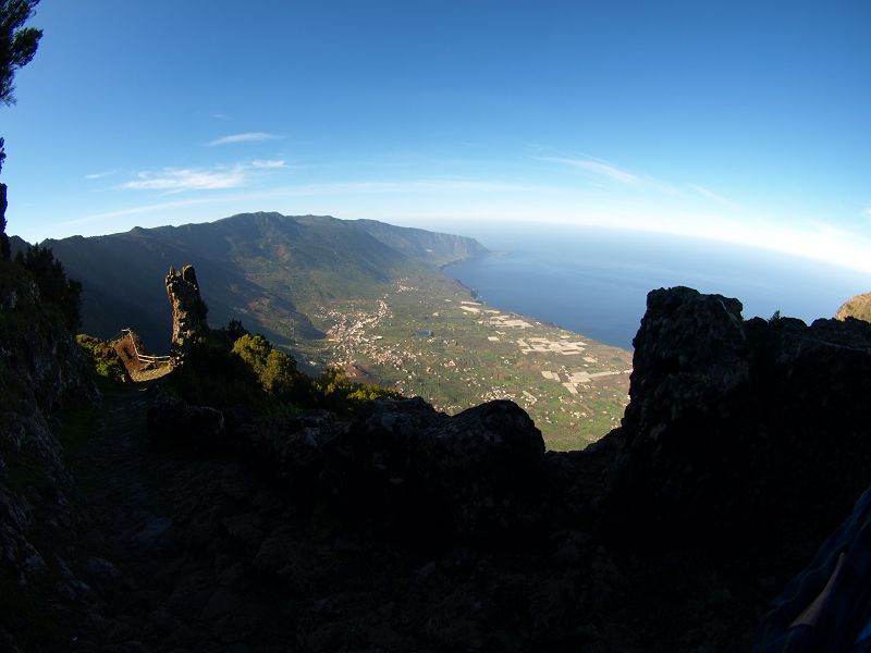 Mirador de Jinama Wanderung Frontera Jinama