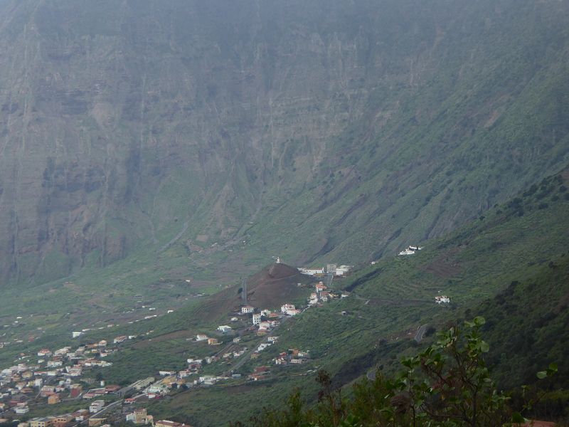 Hotelito  Ida Ines El Golfo  Fontera Kirche Iglesia vom Mirador 