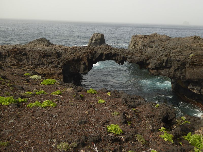 Kstenwanderung La Maceta nach Las Puntas Arco las Puntas