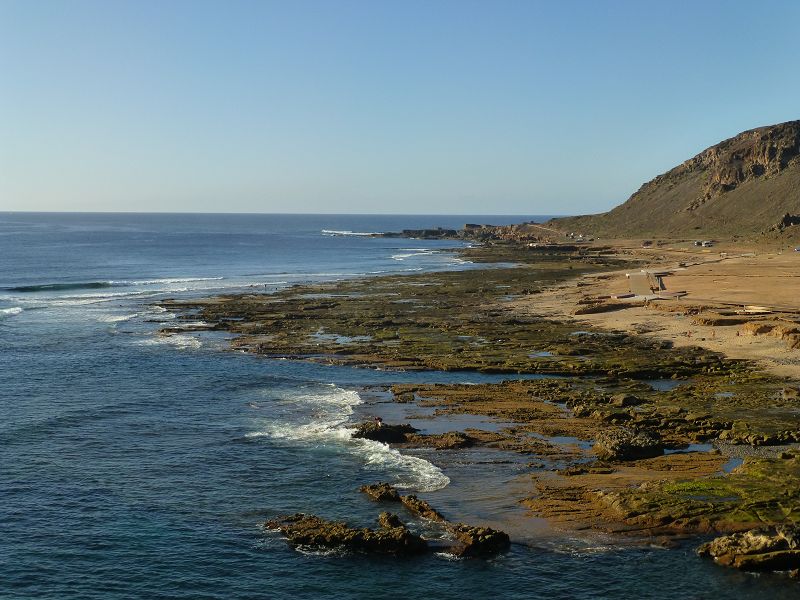 Las Palmas Gran Canaria El Confital Kstenwanderung 