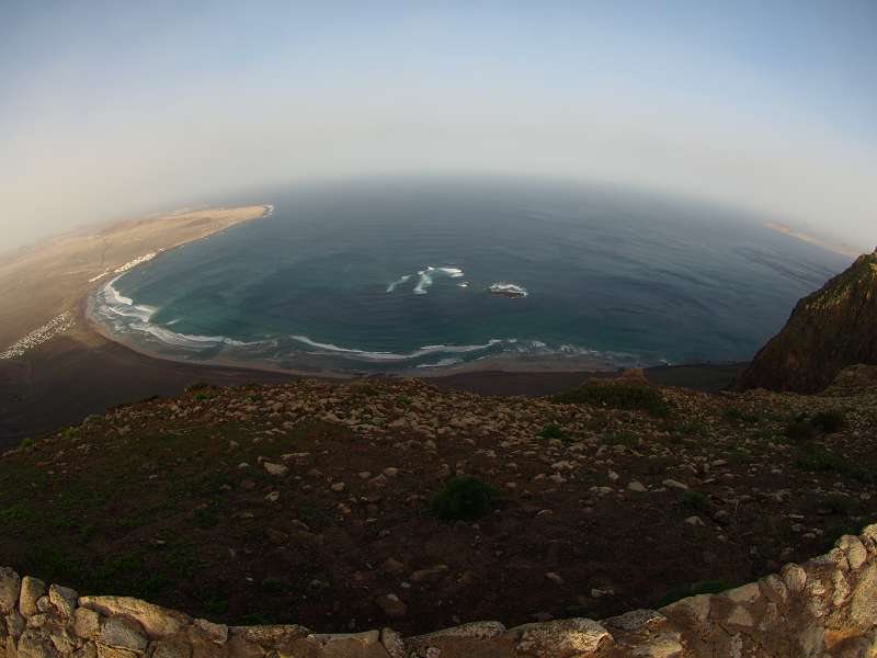 Lanzarote Wanderung nach Haria Tal der Tausend Palmen  Mirador Famara