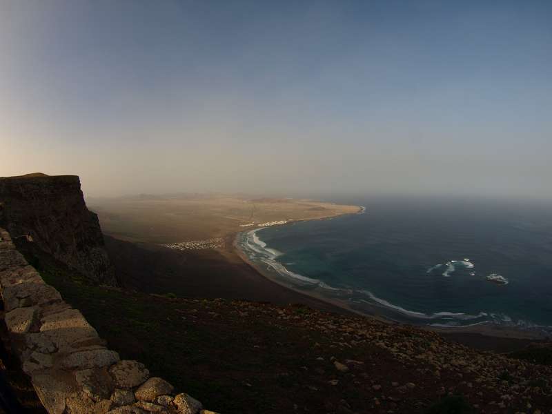 Lanzarote Wanderung nach Haria Tal der Tausend Palmen  Mirador Famara