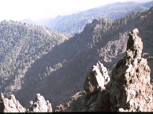 La Palma bizarre Vulkanlandschaften  Vulkanwandern  Caldera de Taburiente