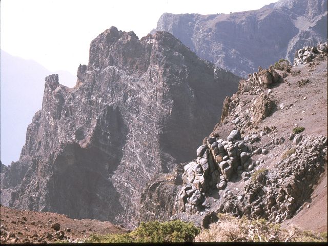 La Palma bizarre Vulkanlandschaften  Vulkanwandern  Caldera de Taburiente