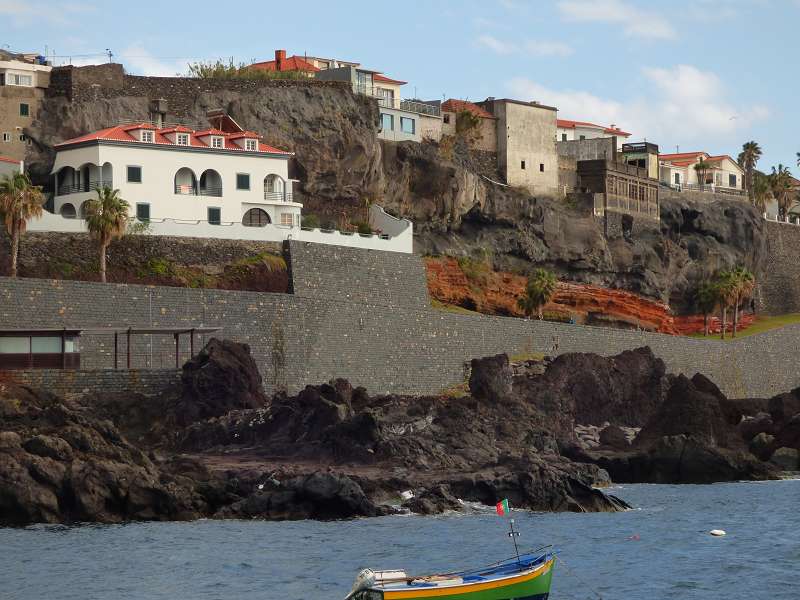 Madeira   camara de lobos Bucht der Seelwen Churchillbucht der madeirensische Fischerort Lieblingsort von Winston Churchill