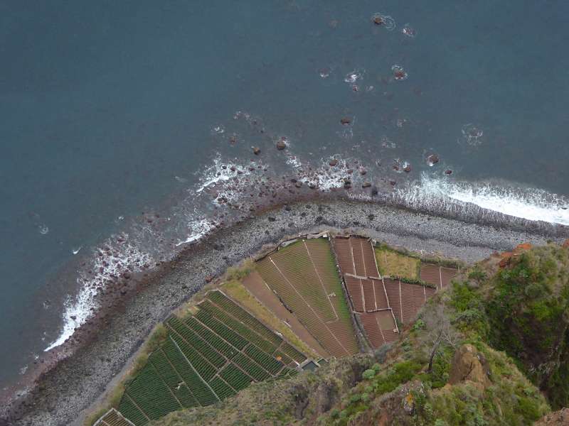 Madeira   Cabo Girao Cabo Giro auf portogiesisch  Kap der Umkehr skywalk