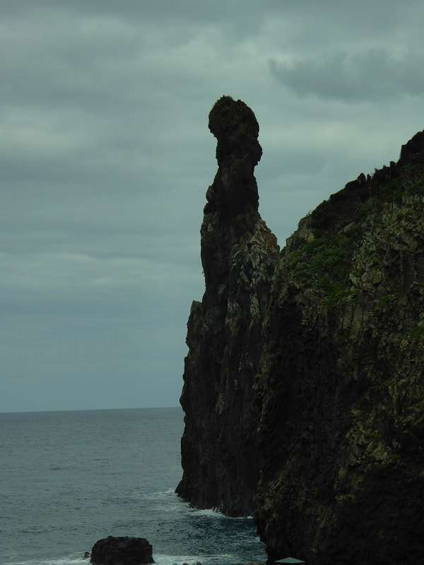 Madeira   Prego do mar Felsnadel Rock/Rocha da Vela