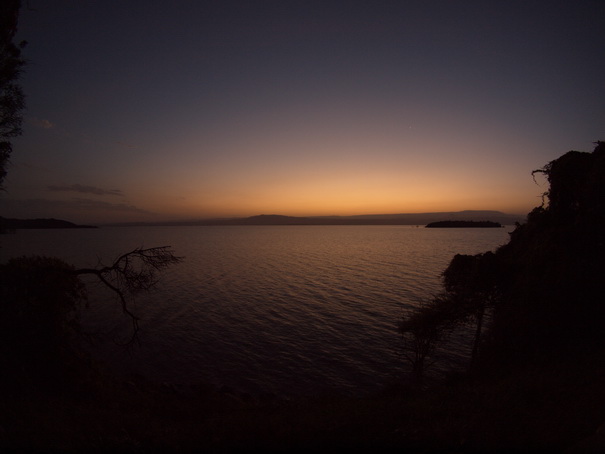  Kenia  Lake Baringo Island Camp 2 Fisheye Banda