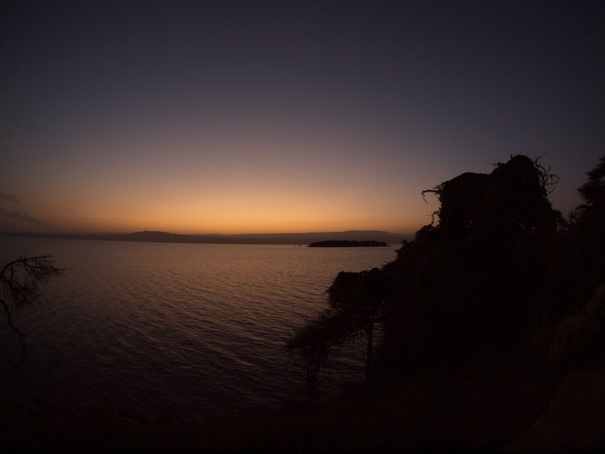  Kenia  Lake Baringo Island Camp 2 Fisheye Banda