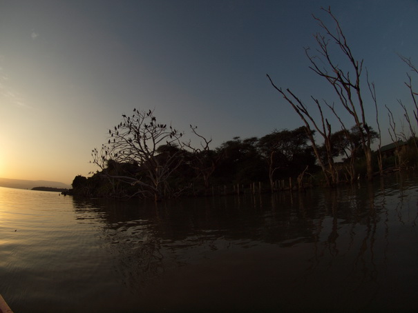   Kenia  Lake Baringo Island Camp  Boatsafari FisheyeKenia  Lake Baringo Island Camp 1 Boatsafari Fisheye