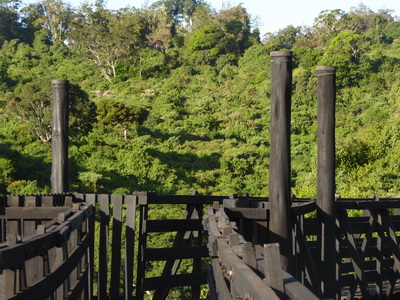 The Ark  in Kenia Aberdare National Park  Sunrise