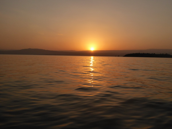  Kenia  Lake Baringo Island Camp sunrise