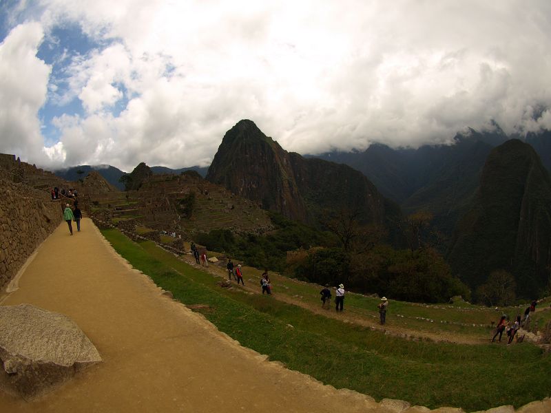 Machu Picchu Inkaterra Macchu Picchu Pueblo Terassen der INCA