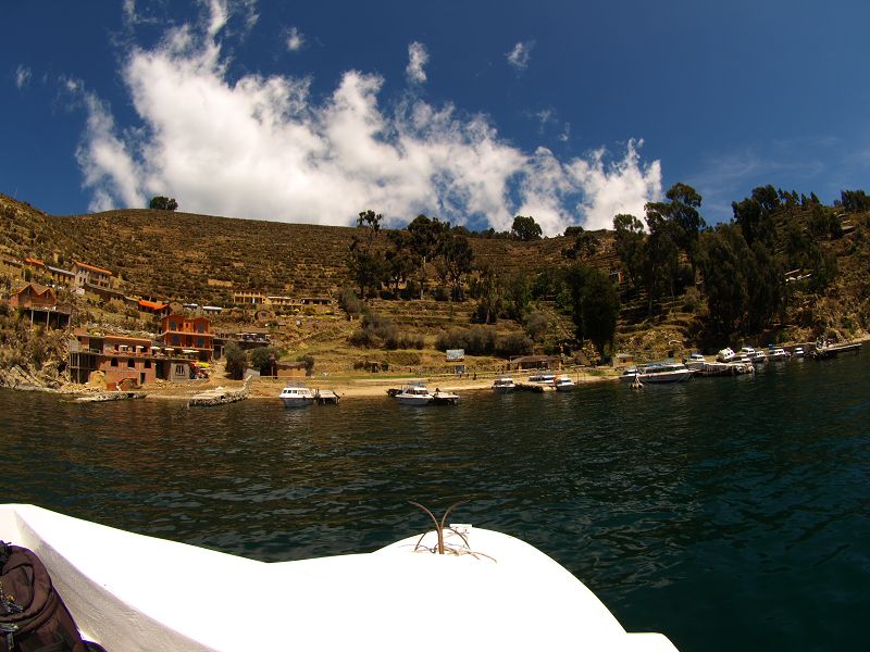 Bolivia Copacabana Lago Titikaka  Lago Titicaca Bolivien Titicacasee Isla del Sol Isla de Luna