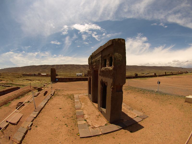 Tiahuanacao Tiwanaku Prä Inka Kultur La Paz Bolivien  Puma Punku Pukara Kultur 