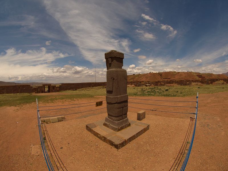 Tiahuanacao Tiwanaku Prä Inka Kultur La Paz Bolivien  Puma Punku Pukara Kultur 