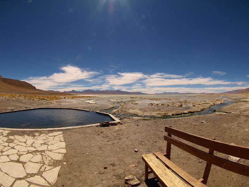   Laguna campina Termas de Polques Bolivien Uyuni 4x4 Salzsee Saltlake Laguna campina Bolivien Uyuni 4x4 Salzsee Saltlake  Termas de Polques