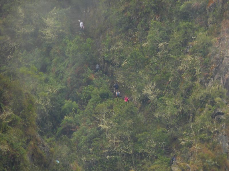 Valle Sagrado  Machu Picchu Huayna Picchu Aufstieg Huayna