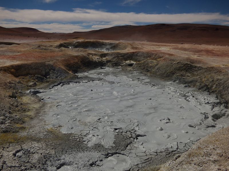 Uyuni  Bolivien Uyuni 4x4 Siloi desierto Vulcano Hot Springs  Siloi Desert