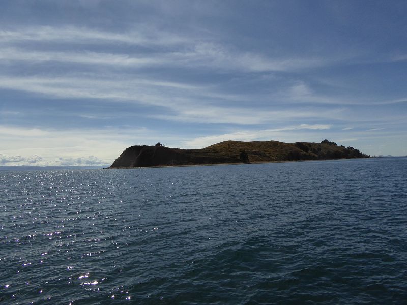 Bolivien  Copacabana  Lago Titicaca Titicacasee Schiff Barca 