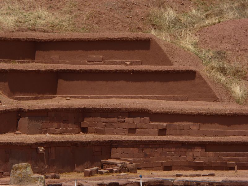 Tiahuanacao Tiwanaku Pr Inca Kultur La Paz Bolivien  Puma Punku Pukara Kultur Sonnentor 