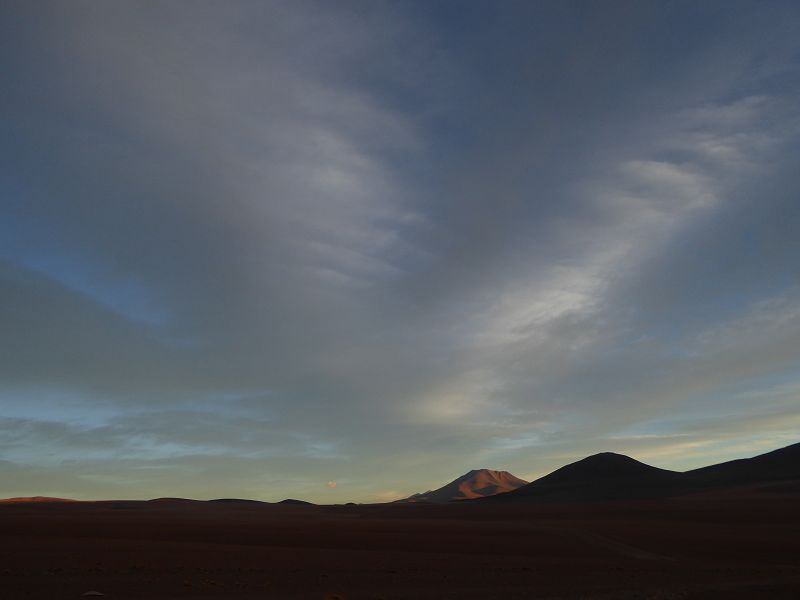 Bolivien Salar Anden Andes Salzsee Saltlake  Hotel Tayka del Desierto auf 4600 m 