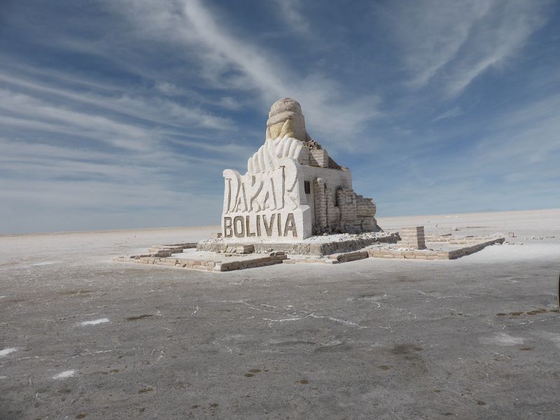 Uyuni Luna Salada Eisenbahn Ferrocarril Train Cementary 