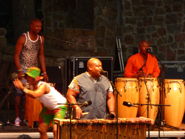 Abavuki (Kapstadt, Südafrika) Marimba