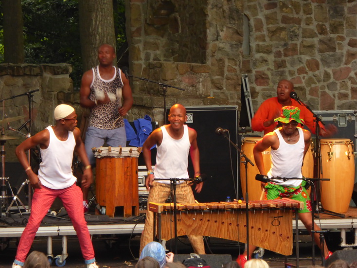 Abavuki (Kapstadt, Südafrika) Marimba