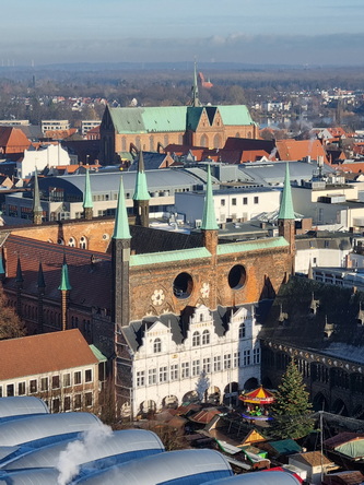  St.petri  Restaurierte evangelische Kirche von 1170 mit Café und Aussichtsturm 