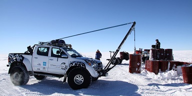 Toyota Hillux antarctika  Bilder Hilux-Antarctica 