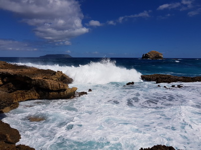   Guadelope Pointe des Chteaux Ostkap Guadelope Pointe des Chteaux 